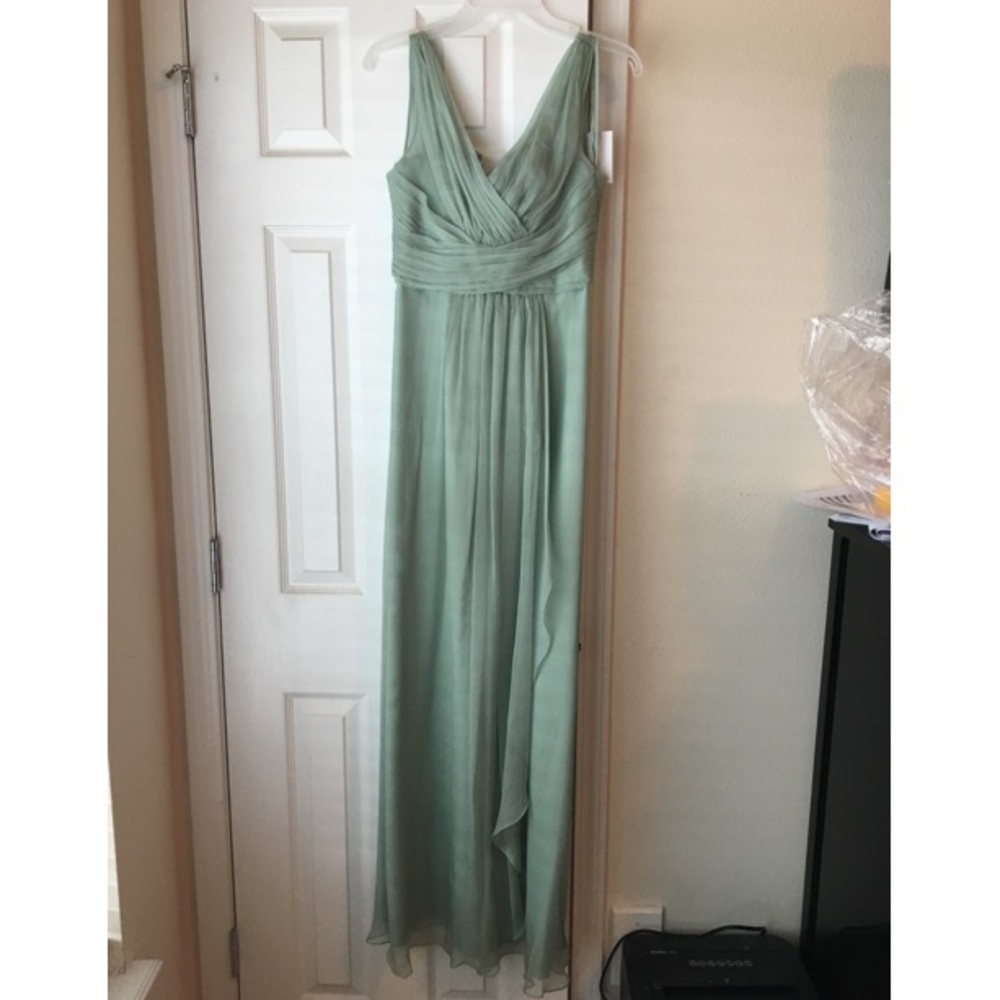 BNWT- Sage- Amsale Bridesmaids Dress